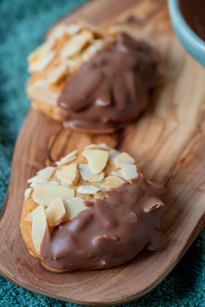 Marzipan Plätzchen für Weihnachten