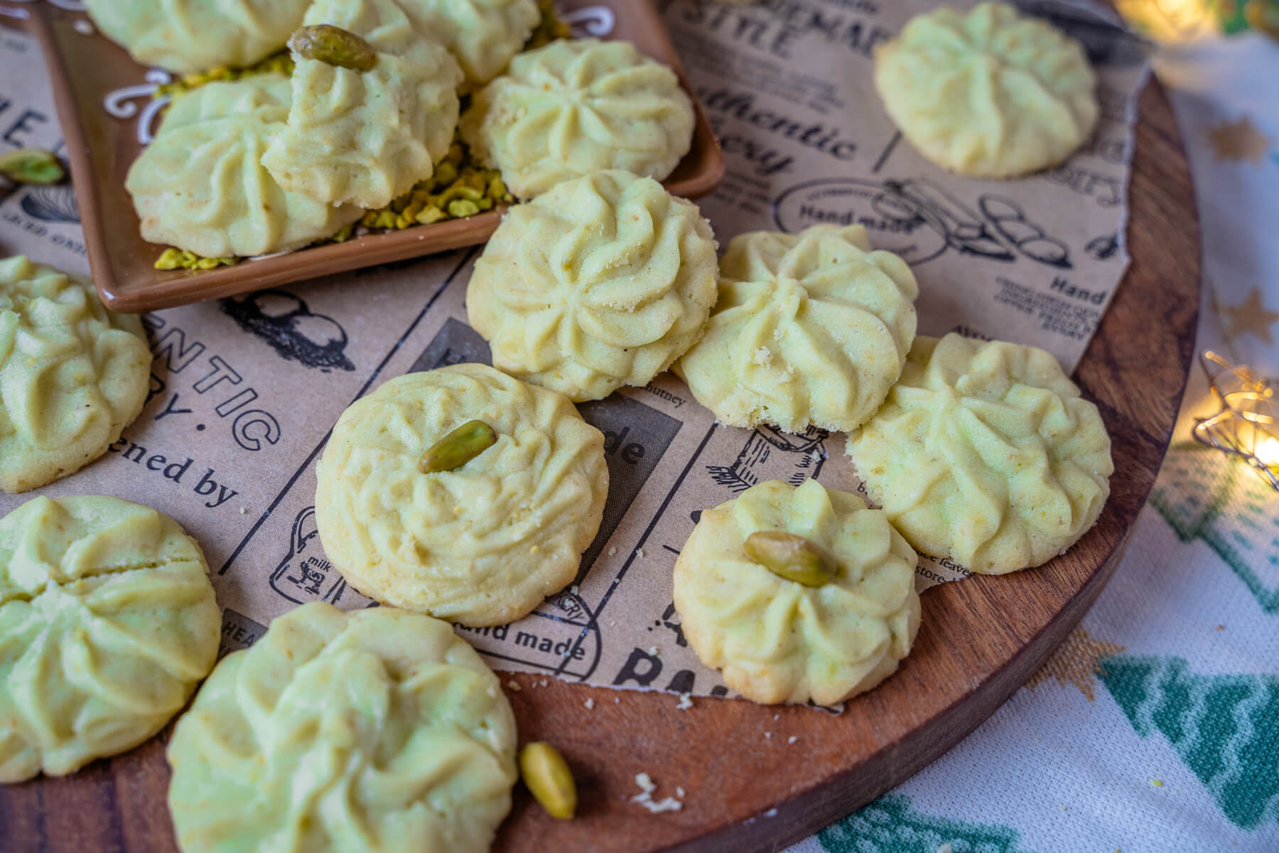 Pistazien Spritzgebäck