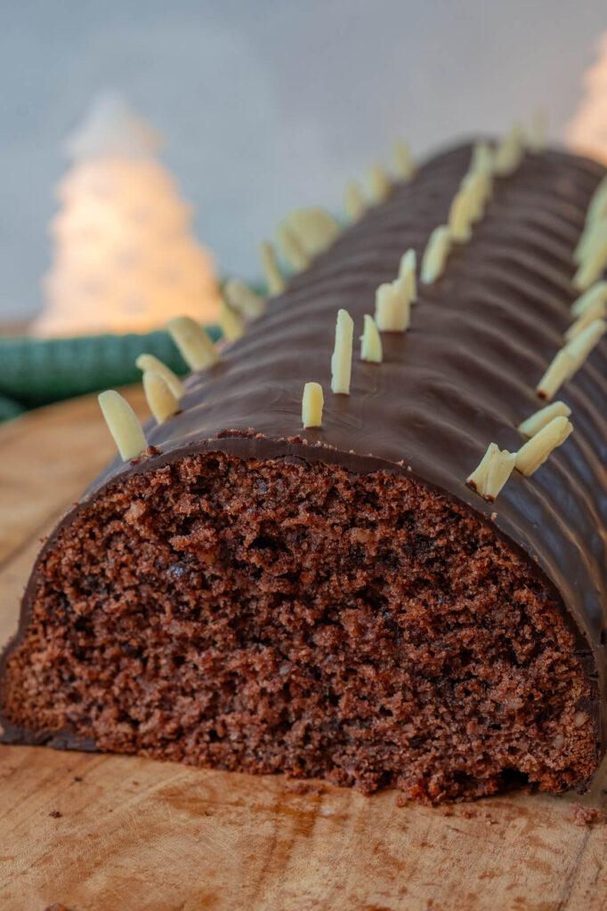 Schokokuchen für Weihnachten - Omas Rehrücken