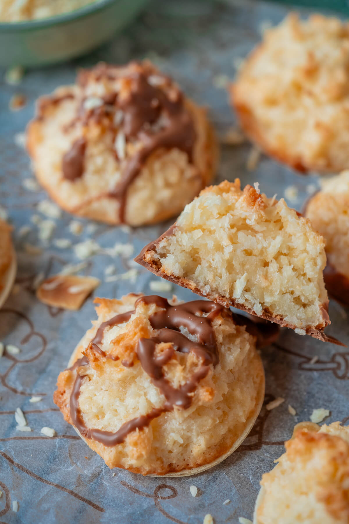 Kokosmakronen super saftig