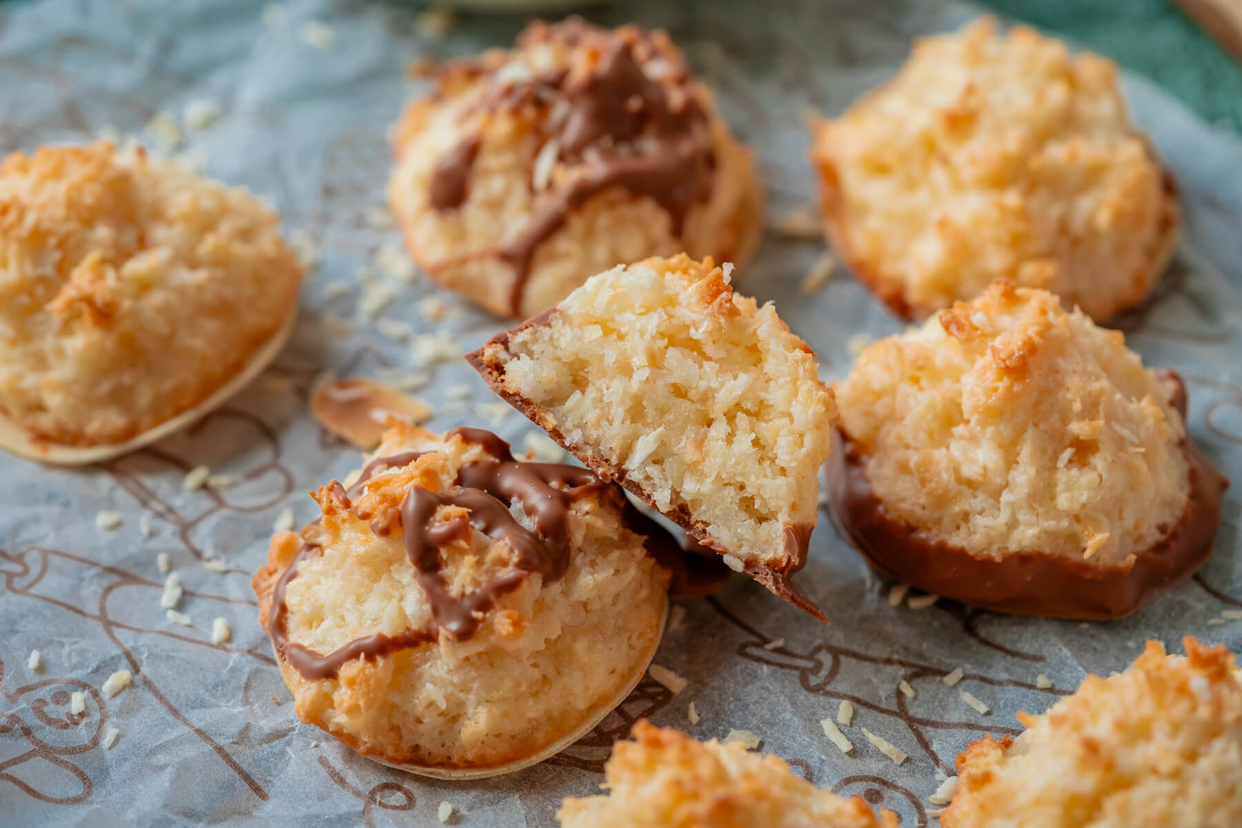 Super saftige Kokosmakronen