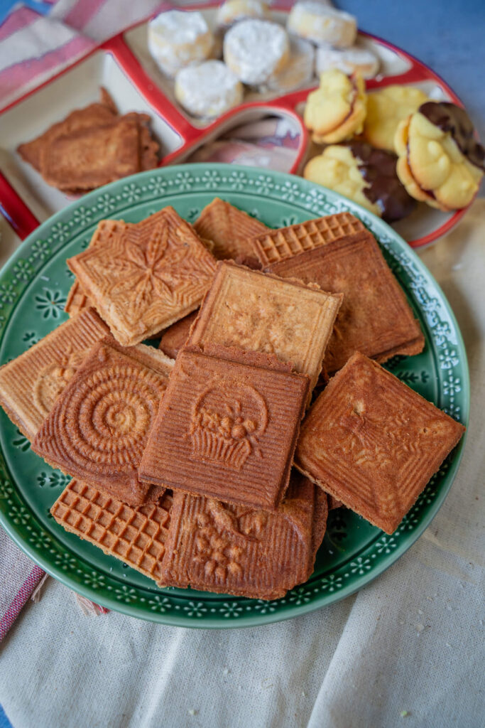 Zimtwaffeln - dünn und knusprig