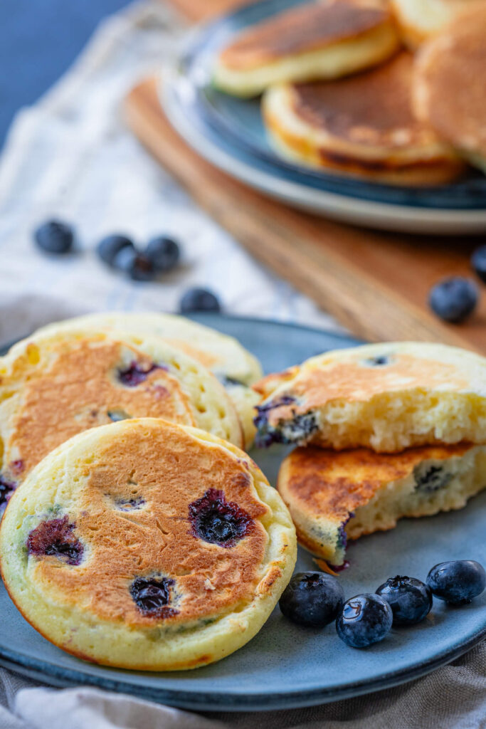 Blaubeeren Pancakes