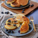 Fluffige Blaubeer-Pancakes