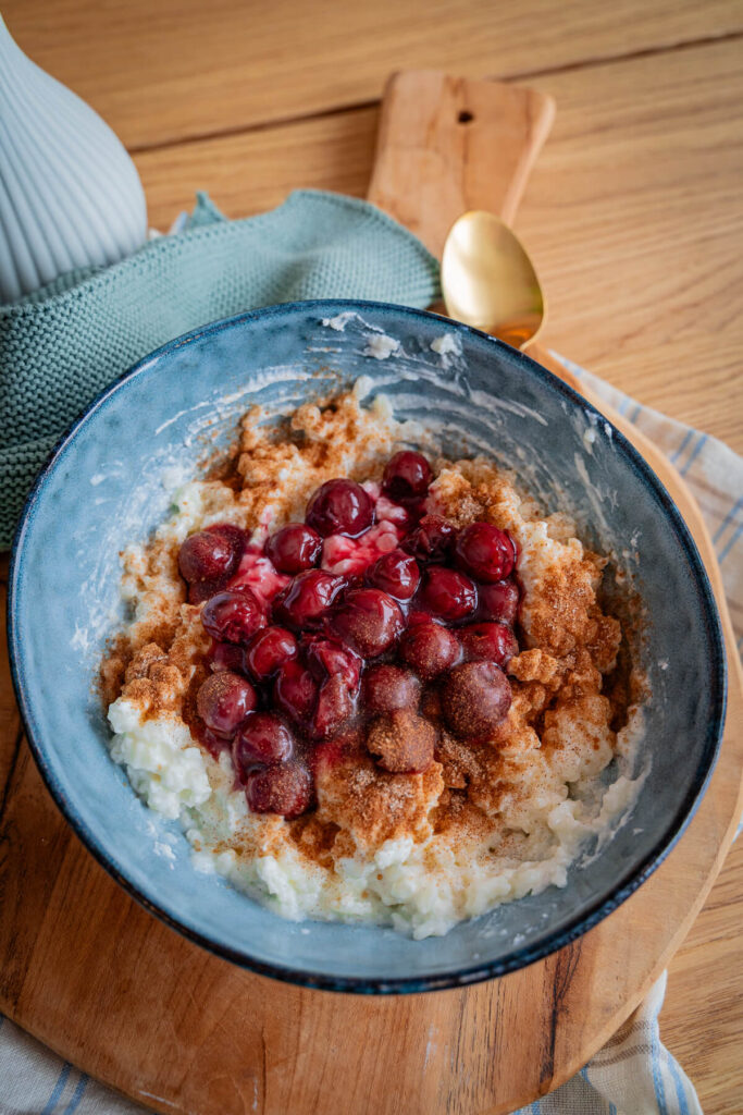 Bester Milchreis mit viel Protein