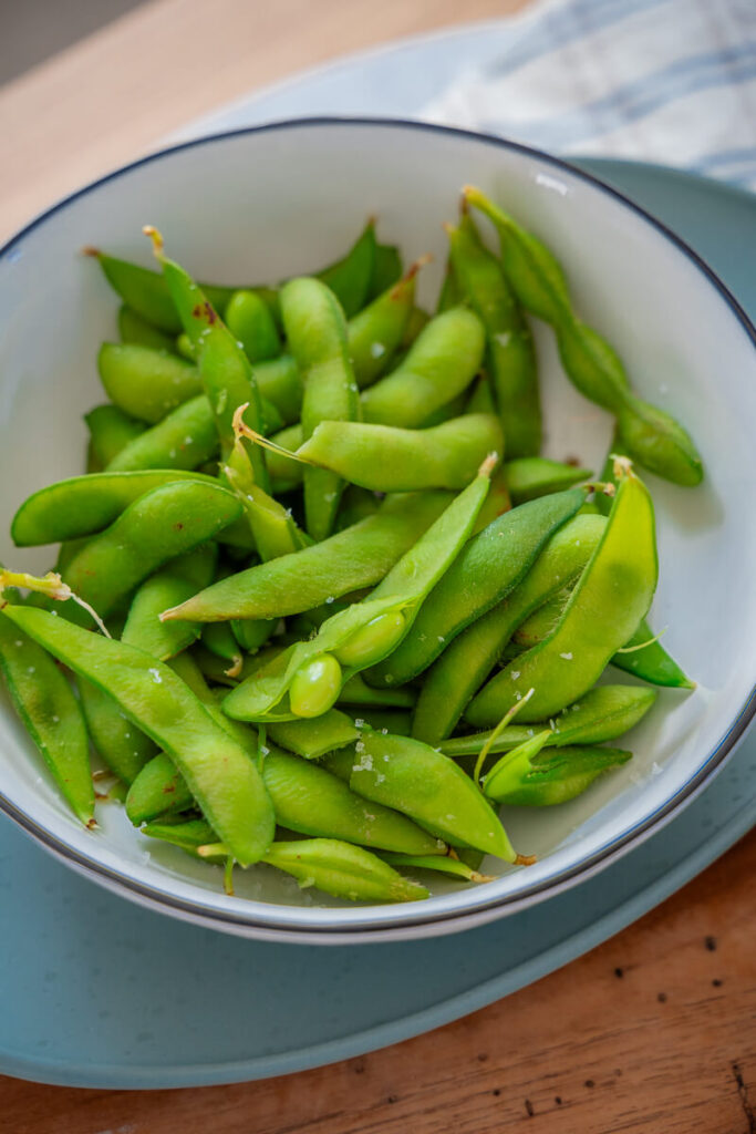 Edamame zubereiten