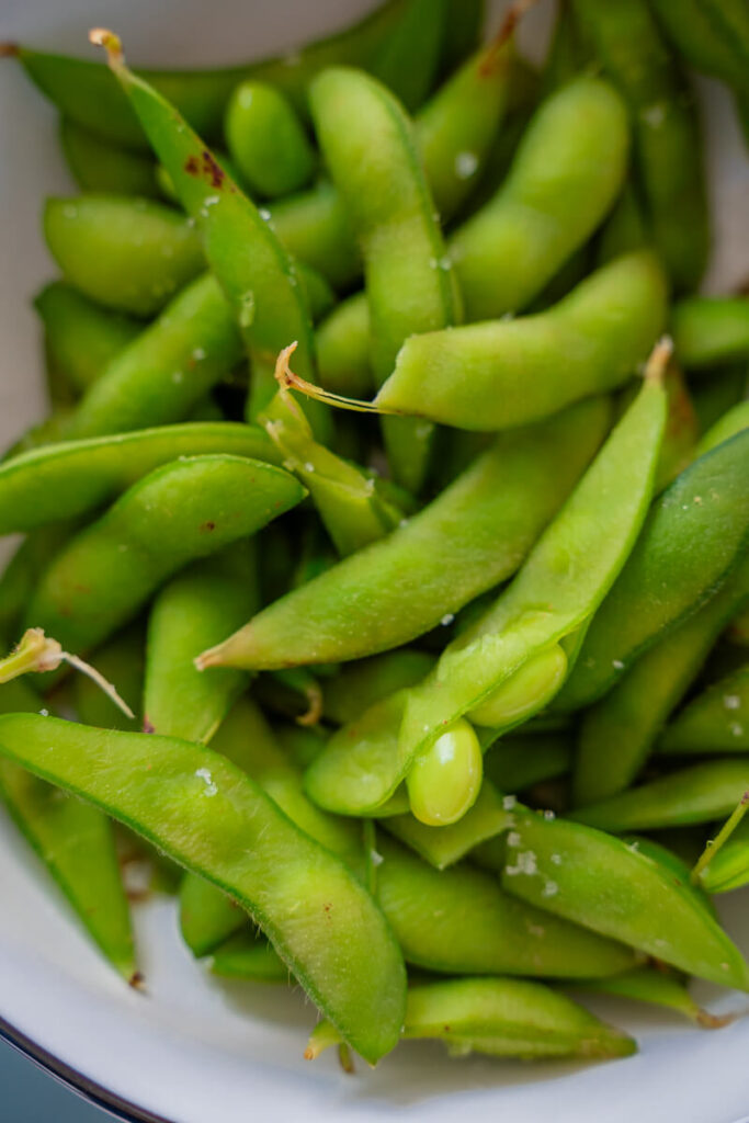 Proteinreicher Snack - Edamame