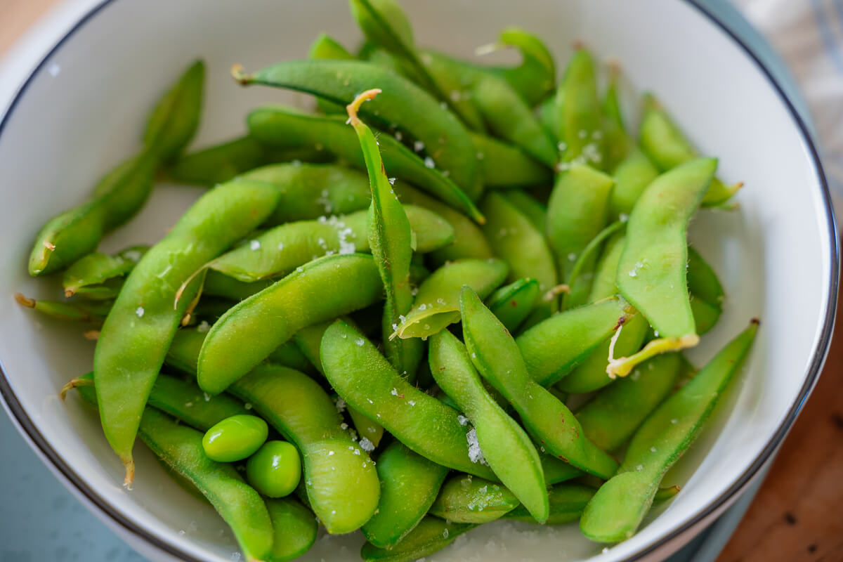 Edamame kochen