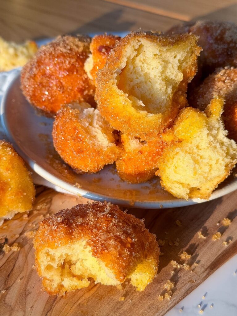 Perfekt für den Frühling - Airfryer Kleingebäck Quarkbällchen