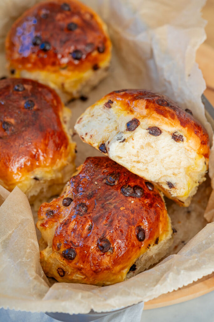 Schoko Milchbrötchen