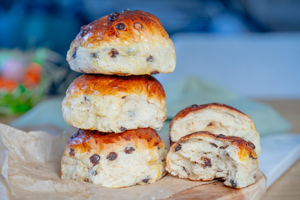 Weiche Schokobrötchen selber backen – einfaches Rezept