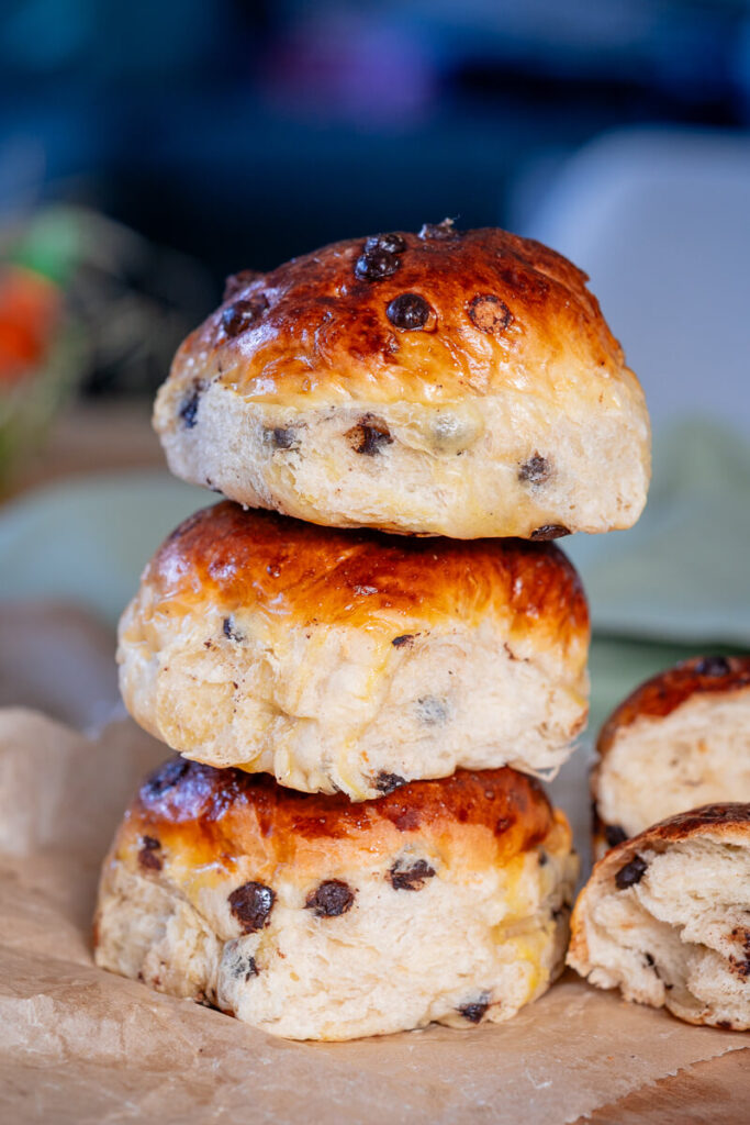 Schoko Milchbrötchen