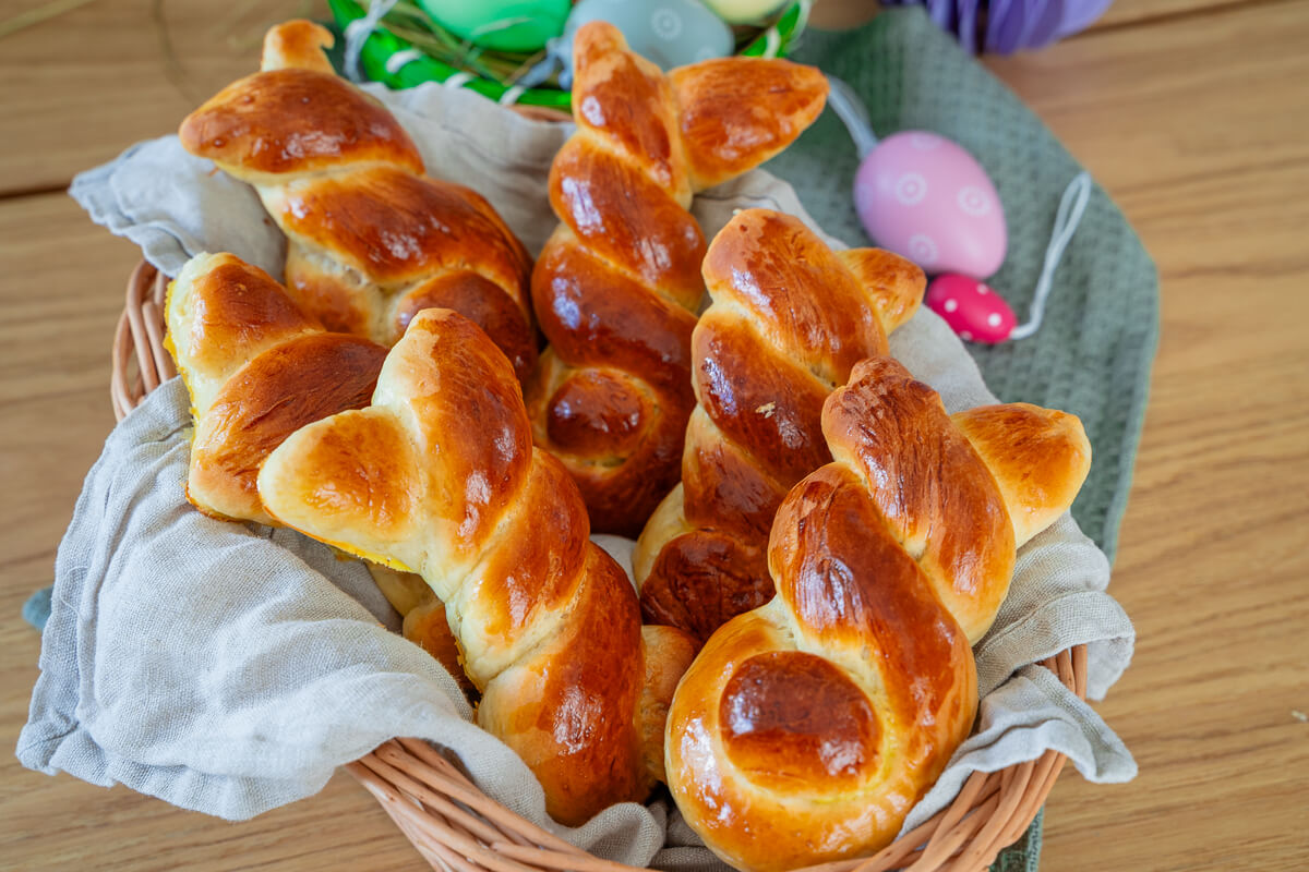 Brioche Hefehasen