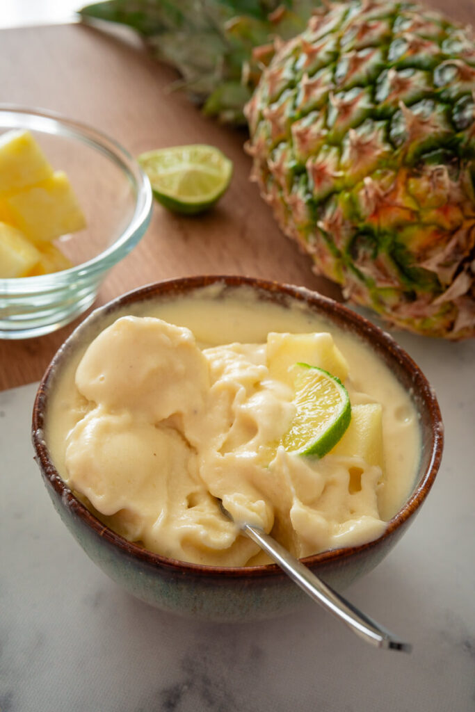 Ananas Softeis