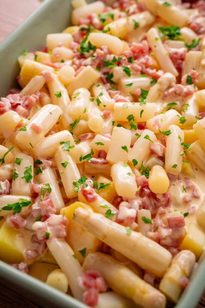 Spargelauflauf