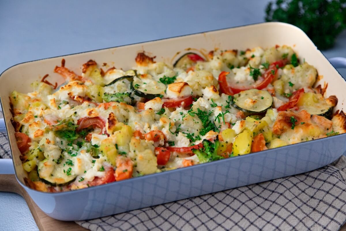 Lecker Gemüseauflauf mit Béchamelsoße