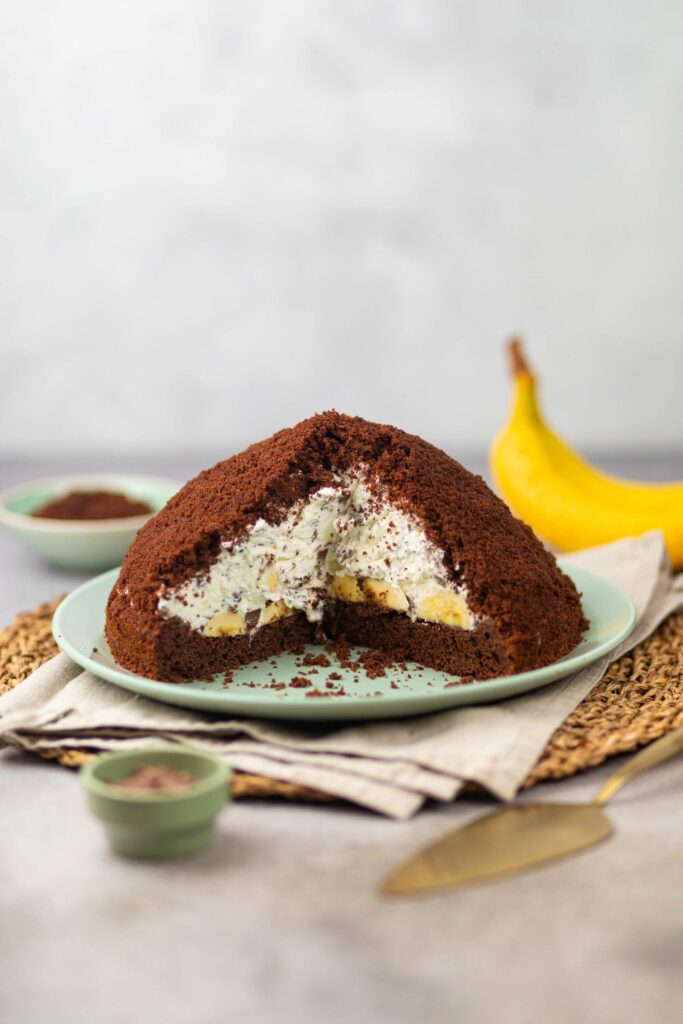 maulwurftorte mit Banane 