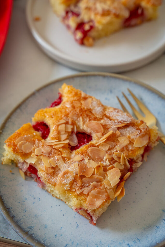 Himbeer-Buttermilchkuchen vom Blech – saftig,