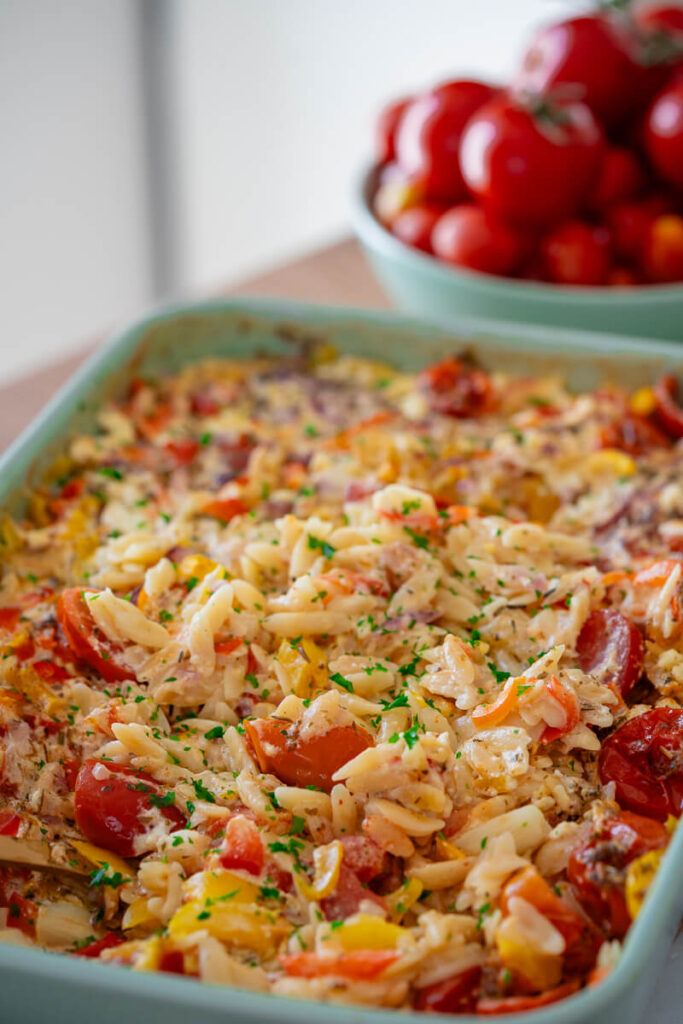 Vegetarischer Auflauf ohne Vorkochen