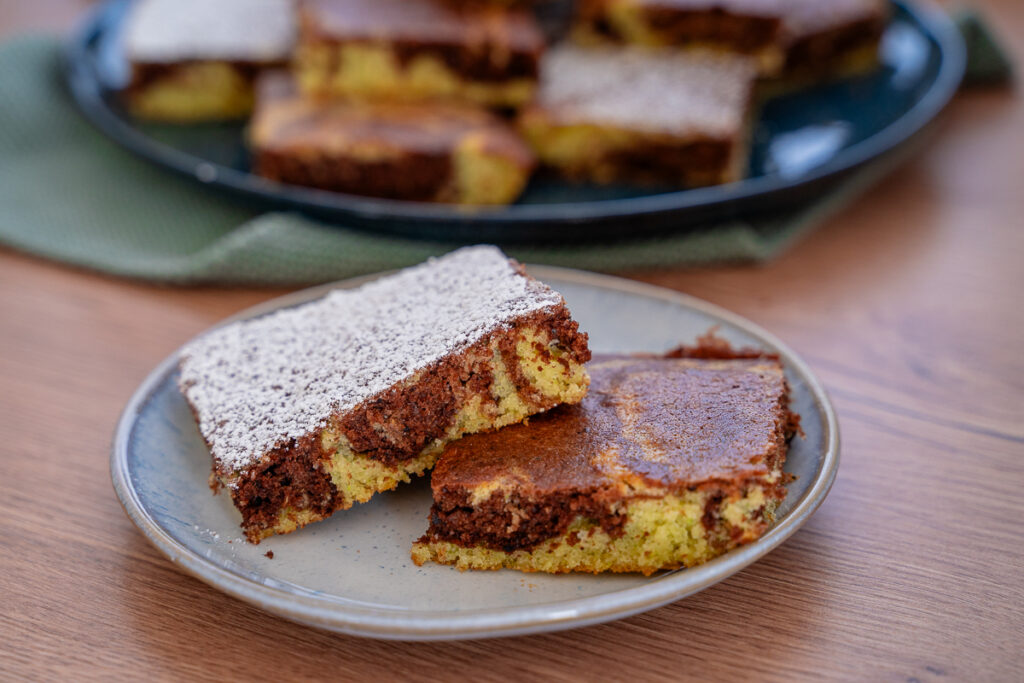 Zucchini Marmorkuchen vom Blech