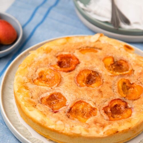 Aprikosen Tarte mit Mürbeteig & Mandelcreme