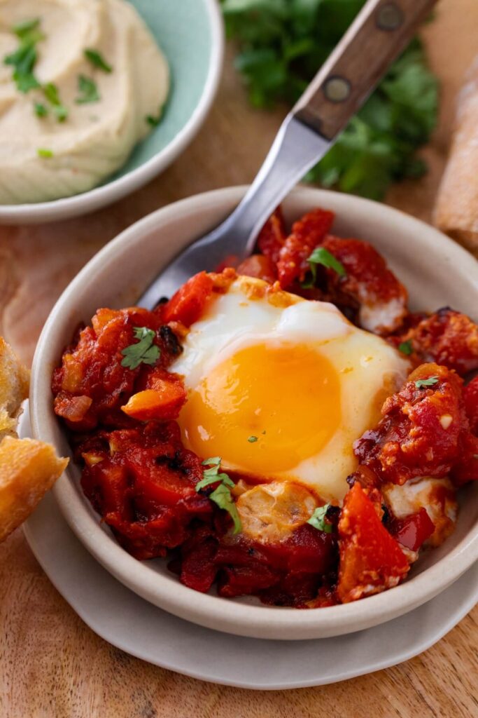 Shakshuka – einfaches Tomatenrezept mit Eiern