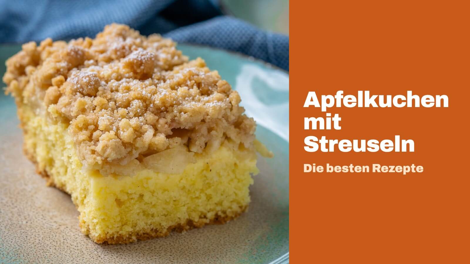 Apfelkuchen mit Streuseln
