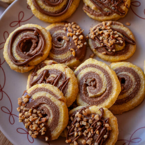 Nougatschnecken Plätzchen
